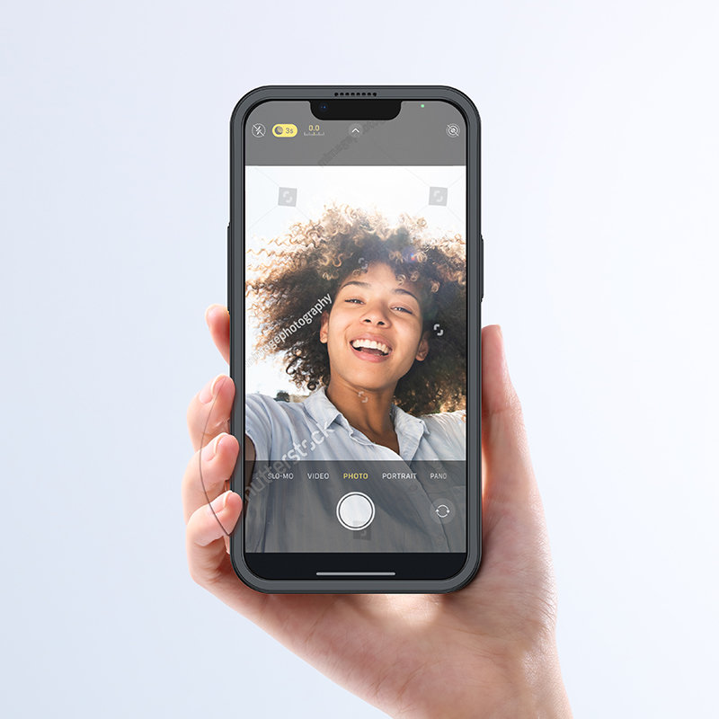 Joyroom 360° dėklas iPhone 13 Pro Max + stiklas – juodas
