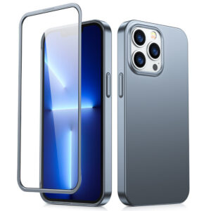 Joyroom 360° dėklas iPhone 13 Pro + stiklas – pilkas