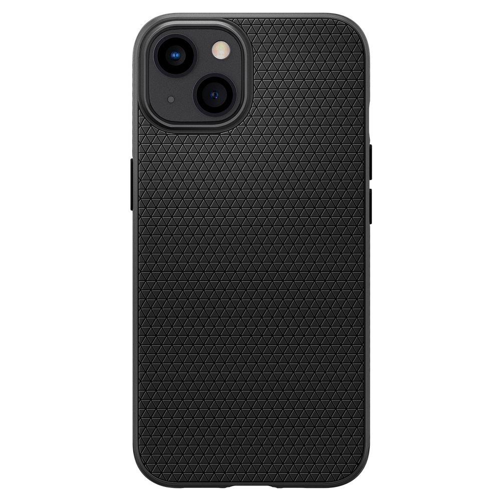 Dėklas Spigen Liquid Air iPhone 13 Mini, matinis juodas