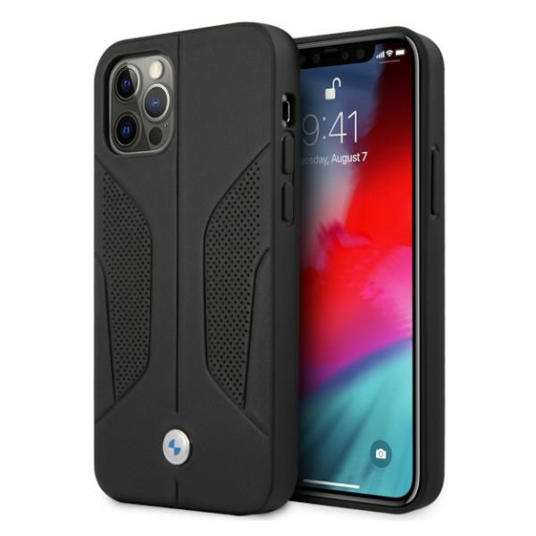 BMW odinis dėklas iPhone 12/12 Pro – juodas