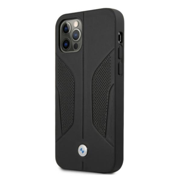 BMW odinis dėklas iPhone 12/12 Pro – juodas