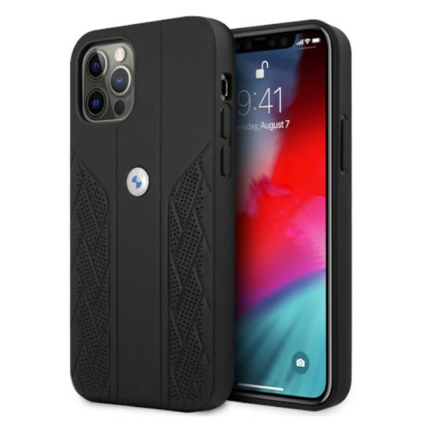BMW odinis dėklas iPhone 12 / 12 Pro – juodas