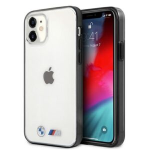 BMW Sandblast dėklas iPhone 12 mini – skaidrus