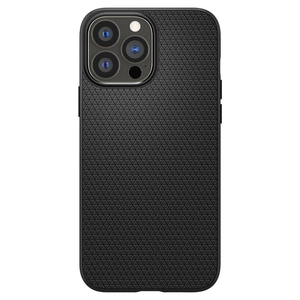 Dėklas Spigen Liquid Air iPhone 13 Pro, matinis juodas