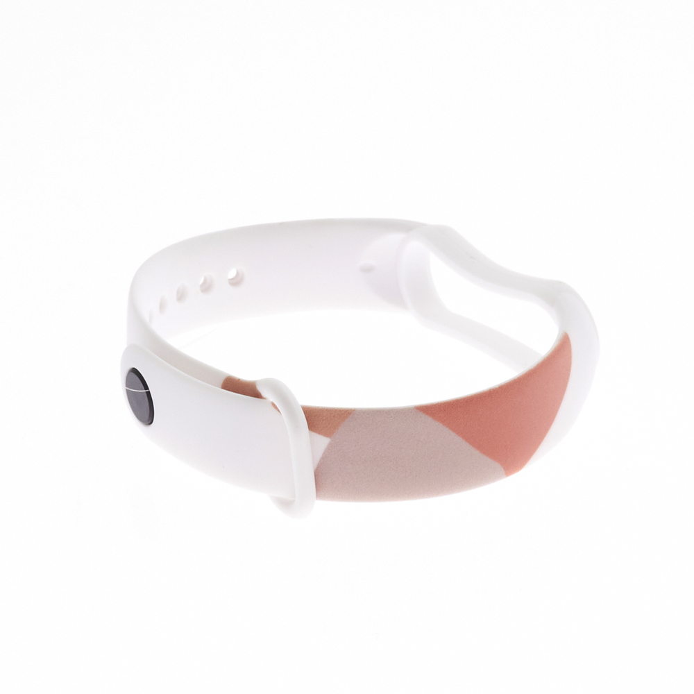 Strap Moro apyrankė Xiaomi Mi Band 3 / 4 silikoninė dirželio laikrodžio apyrankė 5 raštas