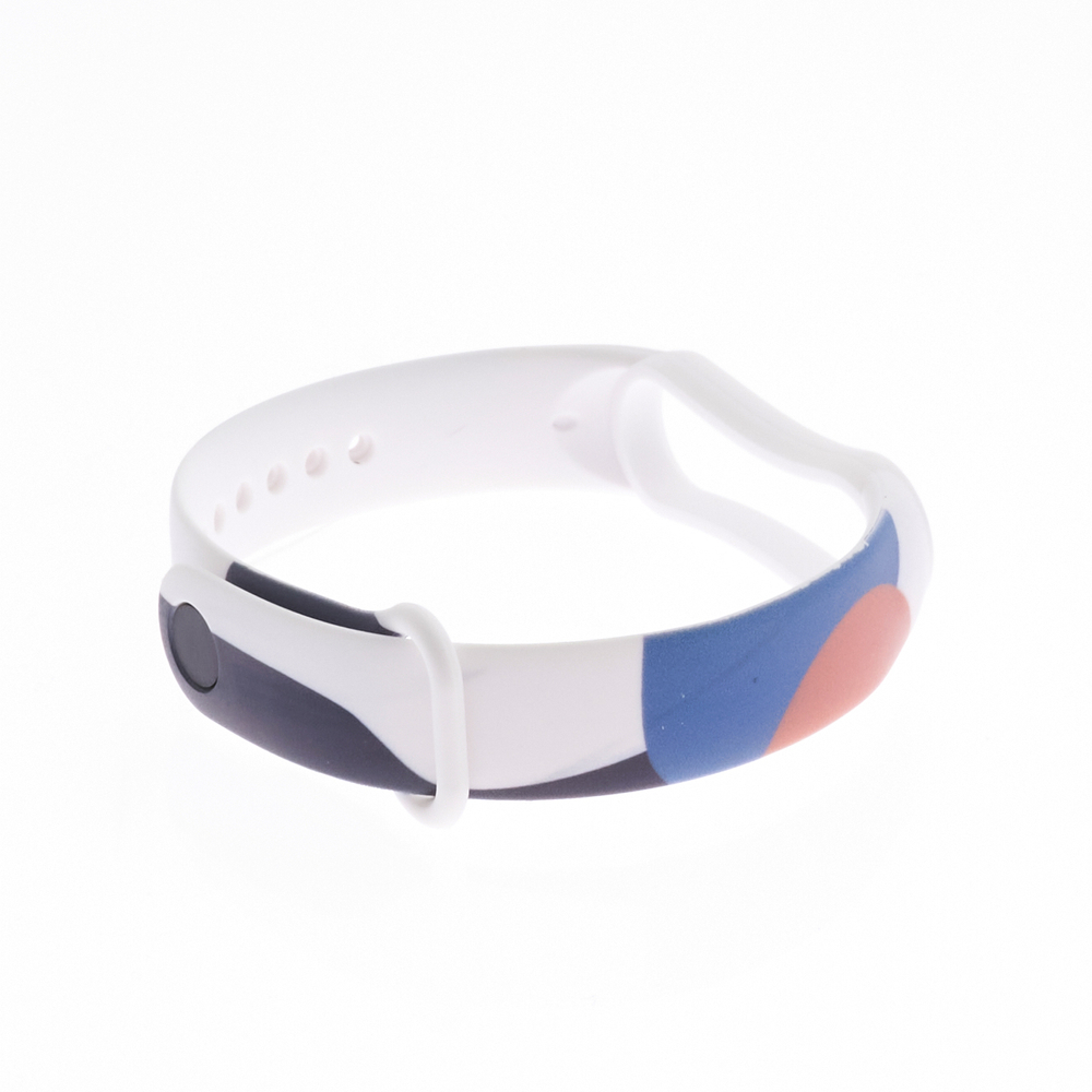 Strap Moro apyrankė Xiaomi Mi Band 3 / 4 silikoninė dirželio laikrodžio apyrankė 10 raštas