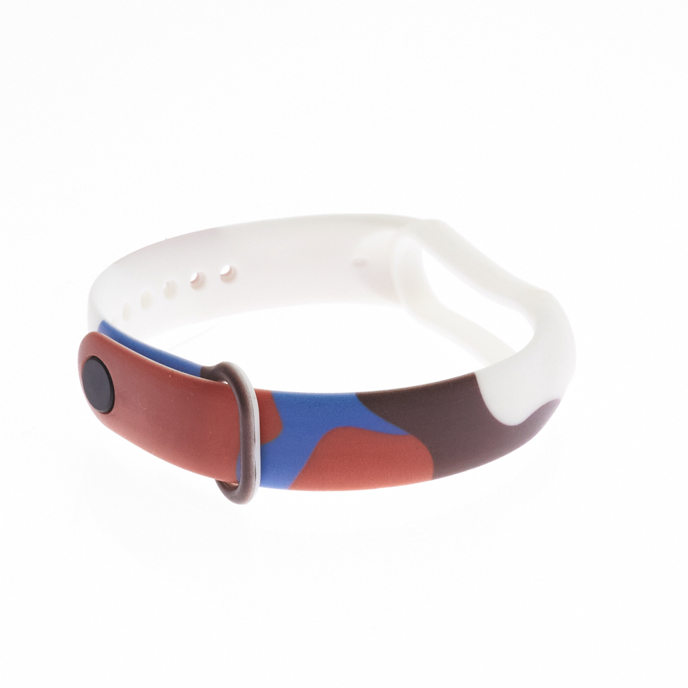 Strap Moro dirželis Xiaomi Mi Band 5 / 6 silikoninis laikrodžio apyrankės dirželis raštas 8