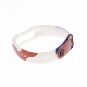 Strap Moro dirželis Xiaomi Mi Band 5 / 6 silikoninis laikrodžio apyrankės dirželis raštas 8