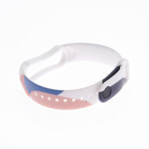 Strap Moro dirželis Xiaomi Mi Band 5 / 6 silikoninė apyrankė laikrodžiui raštas 10