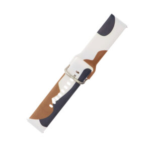 Strap Moro Samsung Galaxy Watch 40 / 41 / 42 / 43 / 44 mm silikoninė apyrankė laikrodžio dirželis - raštas 1