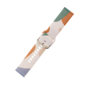 Strap Moro, skirtas Samsung Galaxy Watch 40 / 41 / 42 / 43 / 44 mm silikoninis apyrankės laikrodžio dirželis - 11 raštas