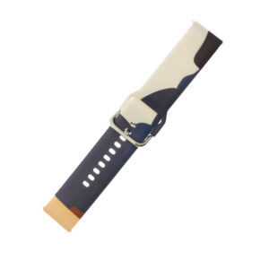 Strap Moro, skirtas Samsung Galaxy Watch 40 / 41 / 42 / 43 / 44 mm silikoninis apyrankės laikrodžio dirželis - 13 raštas