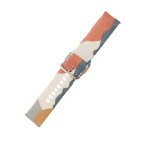 Strap Moro Samsung Galaxy Watch 40 / 41 / 42 / 43 / 44 mm silikoninis apyrankės laikrodžio dirželis - raštas 15