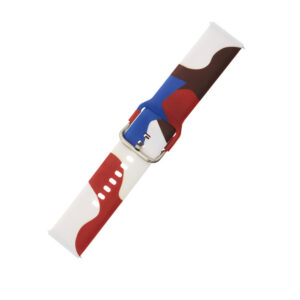 Strap Moro dirželis Samsung Galaxy Watch 45 / 46 / 47 mm silikoninis laikrodžio apyrankės dirželis - 8 raštas