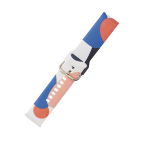 Strap Moro dirželis Samsung Galaxy Watch 45 / 46 / 47 mm silikoninis laikrodžio apyrankės dirželis - 10 raštas
