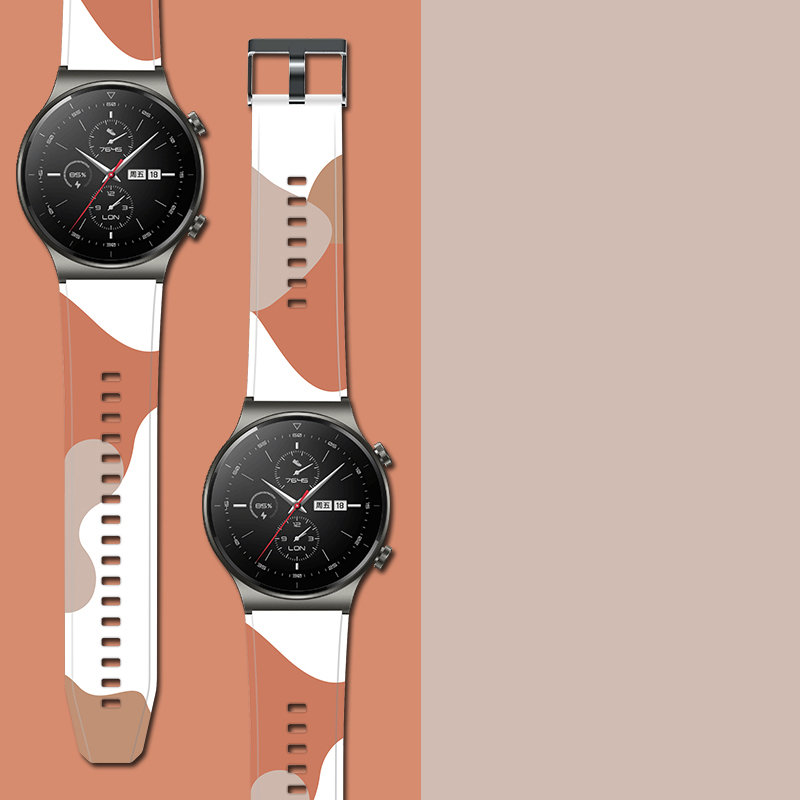 Strap Moro dirželis Huawei Watch GT2 Pro silikoninis apyrankės laikrodžio dirželis, 6 raštas