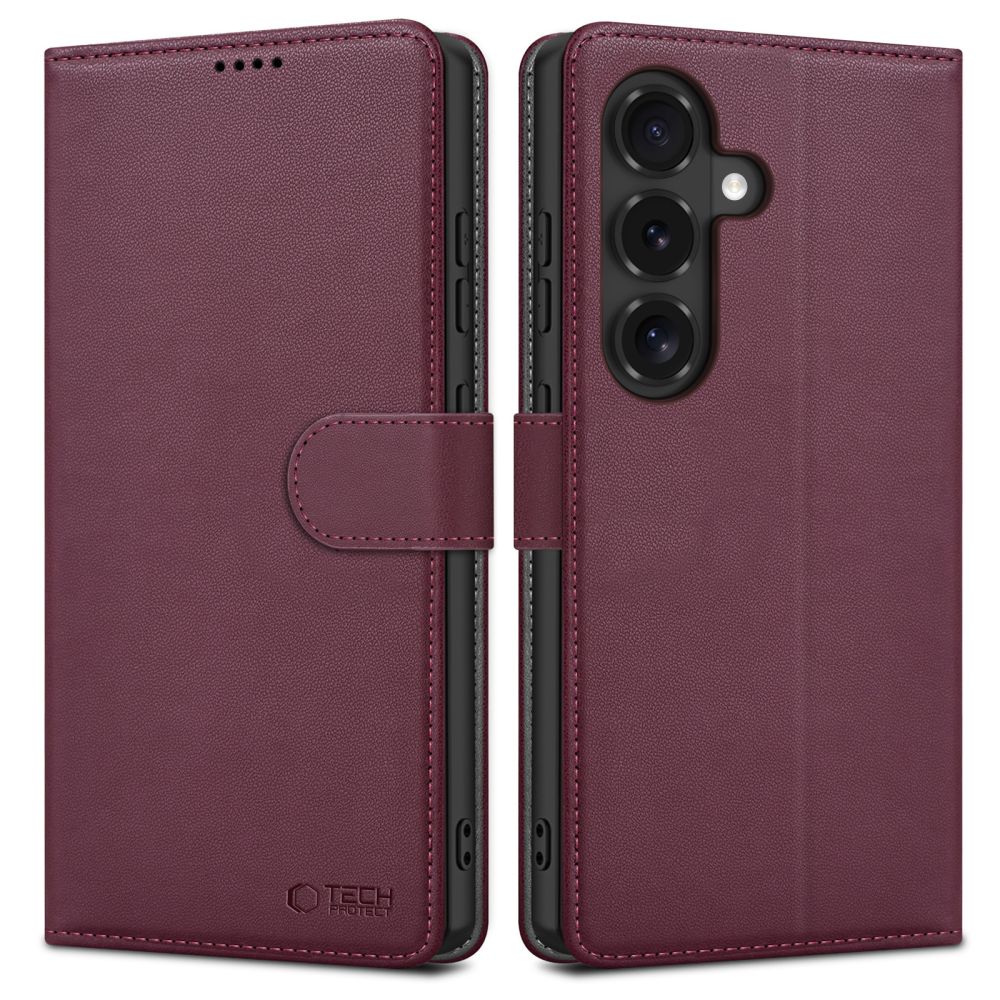 Dėklas Tech-Protect Wallet Galaxy S26 FE, bordinis