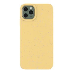 Ekologiškas dėklas iPhone 11 Pro Max – geltonas