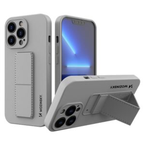 Wozinsky Kickstand dėklas iPhone 13 mini – pilkas