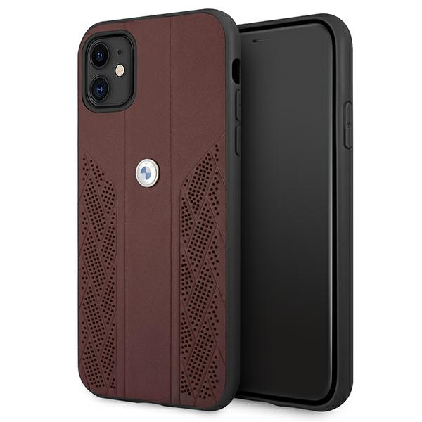 BMW odinis dėklas iPhone 11 / XR – raudonas