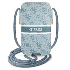 Guess Maišas GUPHM4GDBL 6.1" mėlynas/mėlynas hardcase 4G Stripe