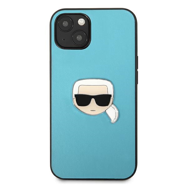 Karl Lagerfeld odinis dėklas iPhone 13 mini – mėlynas