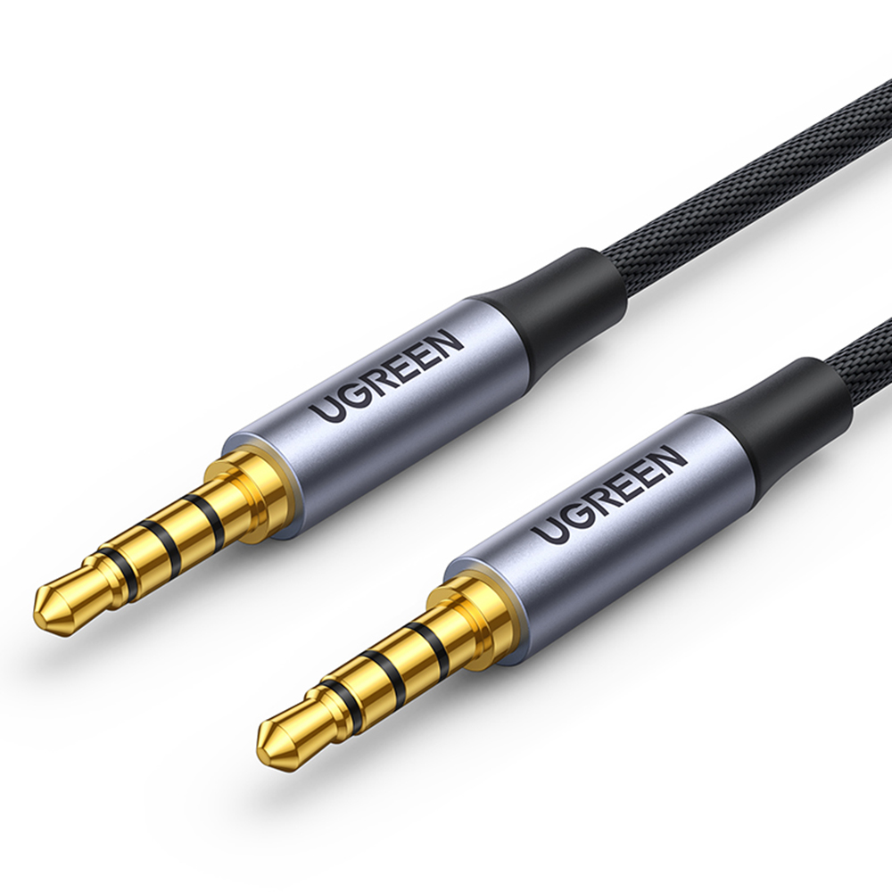 Ugreen AV183 20785 kabelis 3,5mm mini jack / 3,5mm mini jack 3m - pilkas