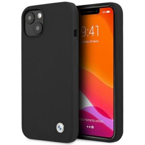 BMW silikoninis dėklas iPhone 13 mini – juodas