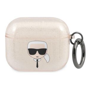 Karl Lagerfeld AirPods 3 dėklas – auksinis
