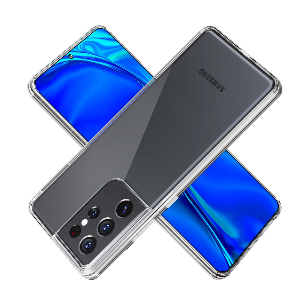 „Samsung Galaxy S21 Ultra 5G“ – skaidrus 3mk dėklas