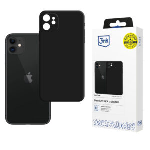 Apple iPhone 11 – 3mk matinis dėklas juodas