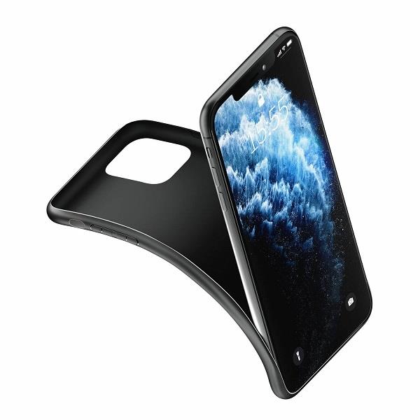 Apple iPhone 11 – 3mk matinis dėklas juodas