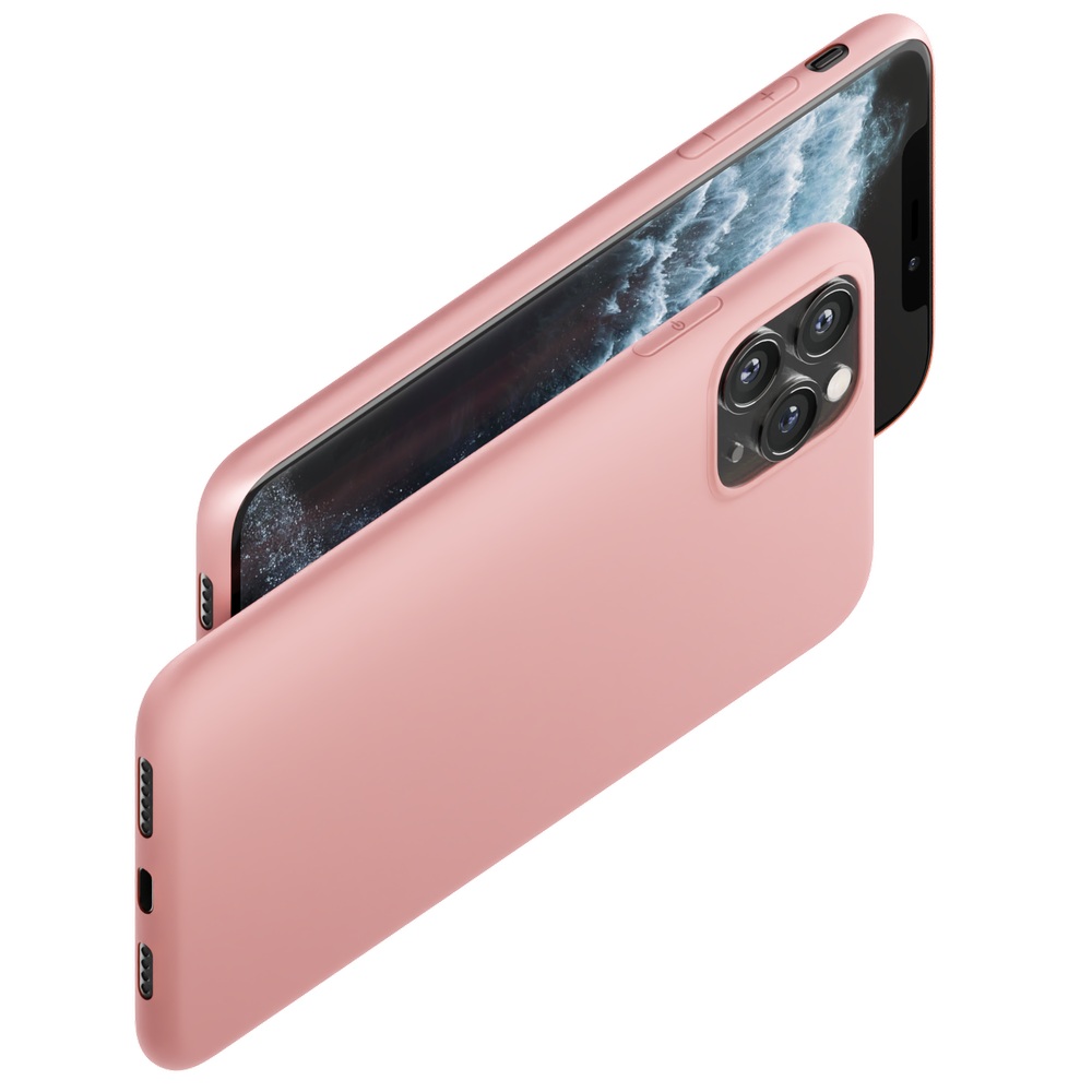 3mk Matt Case dėklas iPhone 12 mini - rožinis