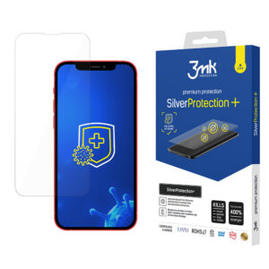 Apsauginis stiklas skirtas iPhone 13 mini antibacterial screen for gamers from the 3mk Silver Protection+ series