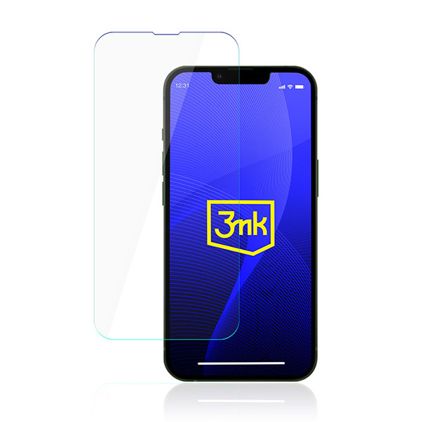 Grūdintas stiklas iPhone 13 mini hibridiniam flexi 7H 3mk FlexibleGlass serijai