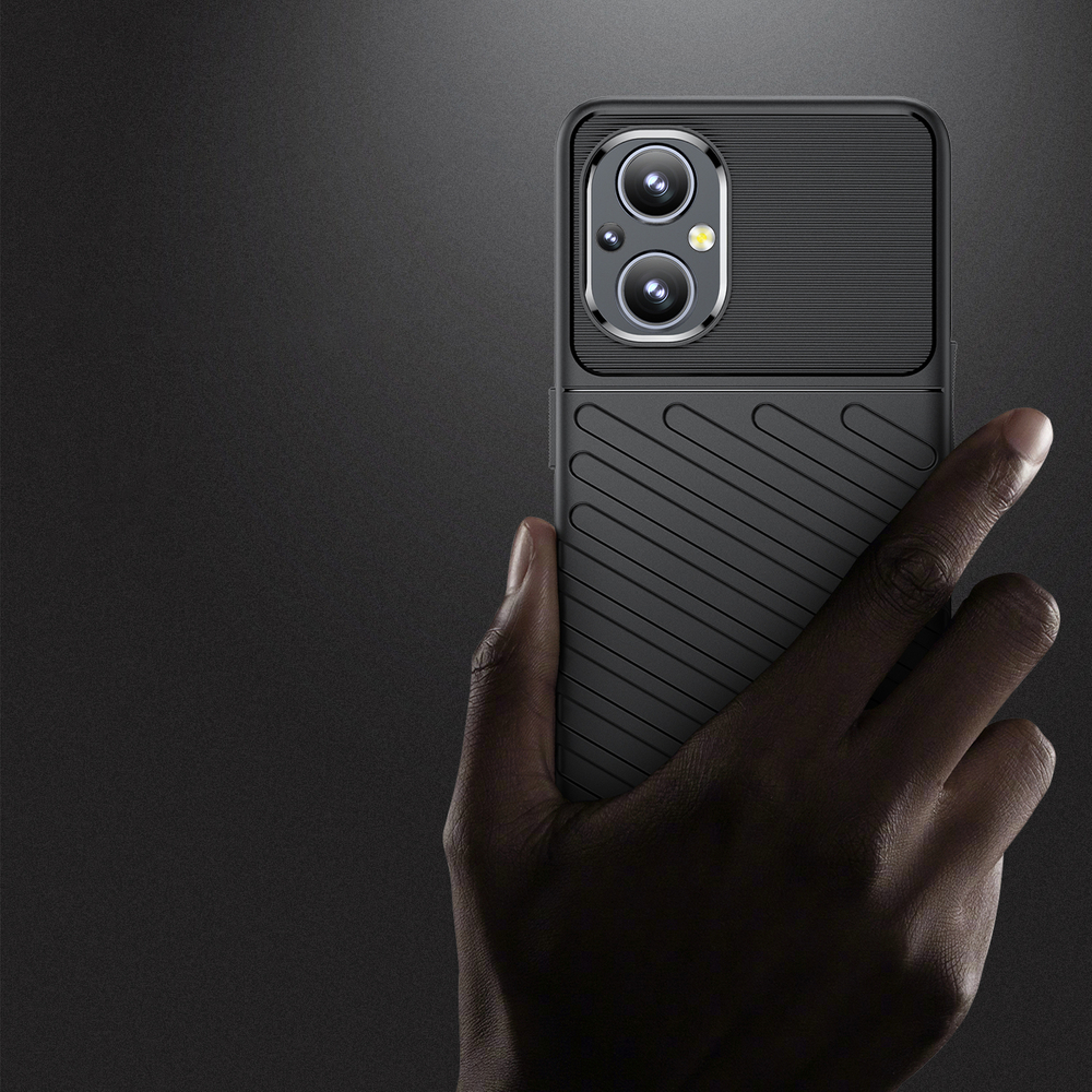 Thunder Case šarvuotas dėklas OnePlus Nord N20 5G – juodas