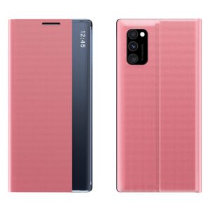 New Sleep atverčiamas dėklas Poco M4 Pro 5G – rožinis