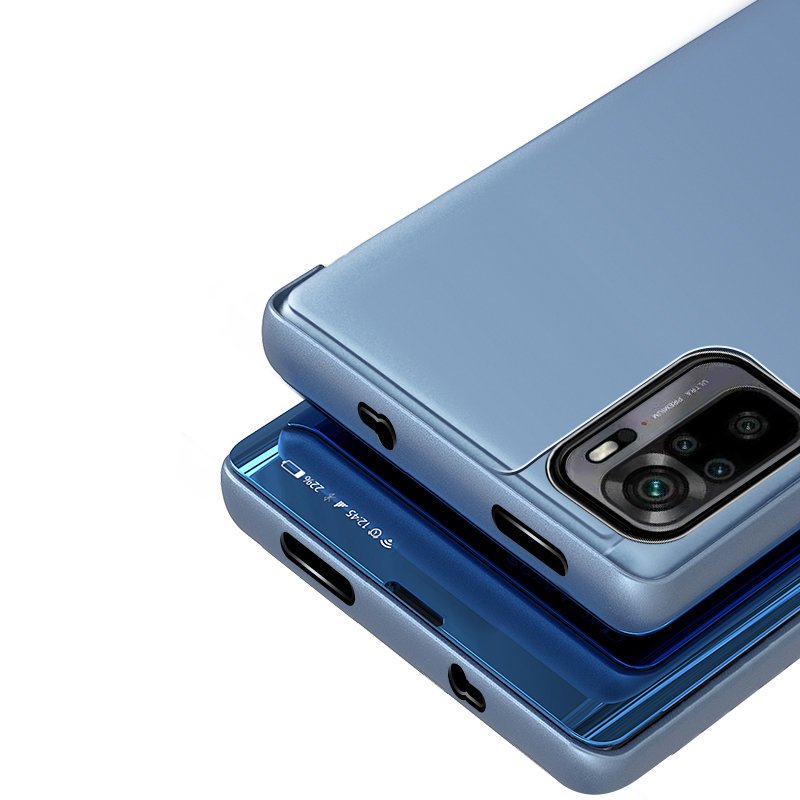 Clear View Case dėklas Xiaomi Redmi Note 11 Pro 5G – rožinis