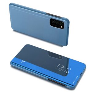 Clear View atverčiamas dėklas Samsung Galaxy A03s – mėlynas