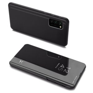 Clear View dėklas Samsung Galaxy A03s – juodas