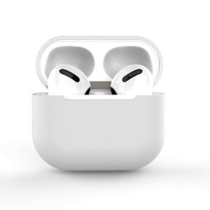 Silikoninis dėklas AirPods 1/2 – baltas