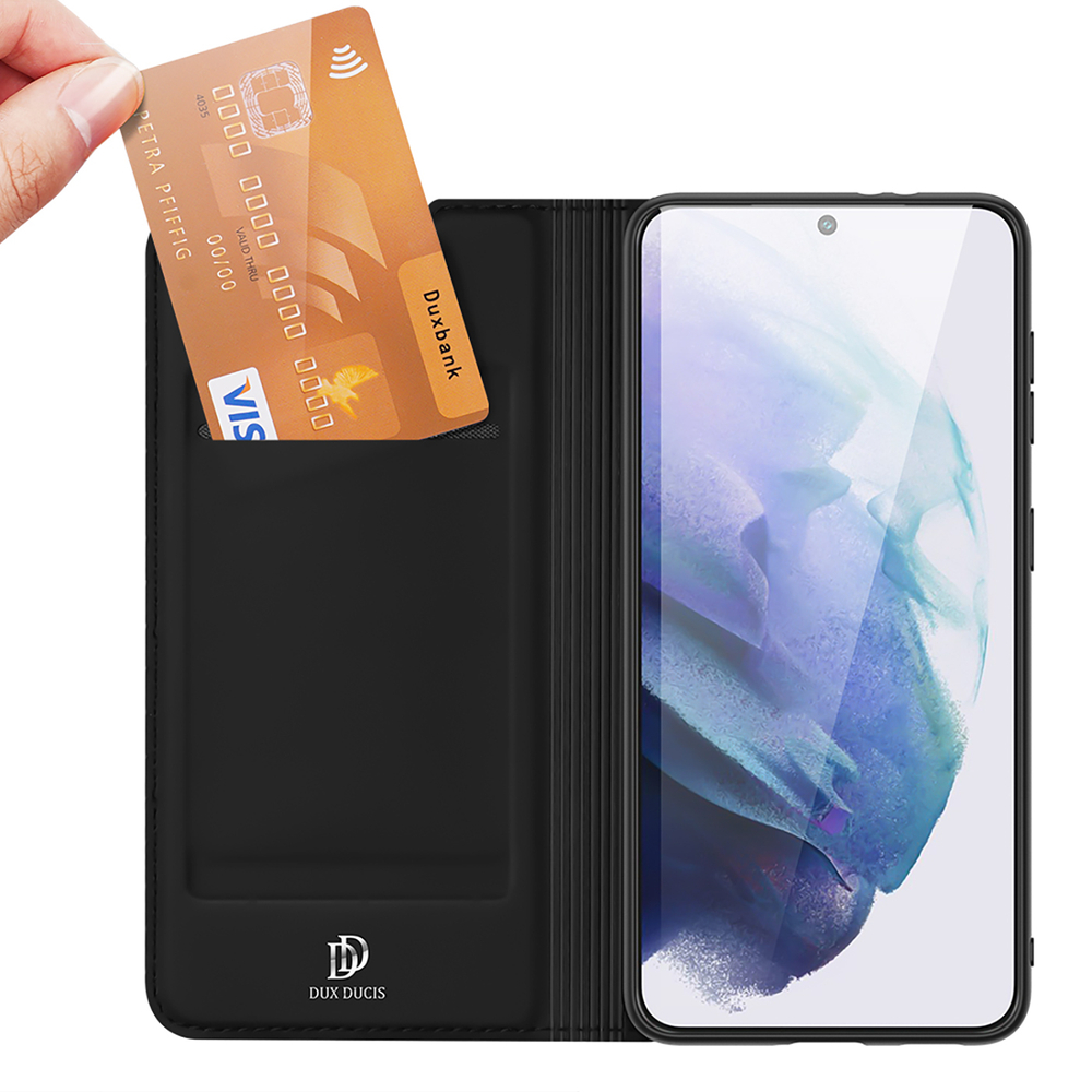 Dux Ducis Skin Pro atverčiamas dėklas Samsung Galaxy S22+ – juodas