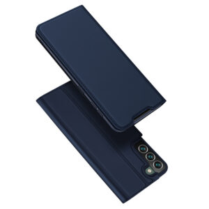 Dux Ducis Skin Pro atverčiamas dėklas Galaxy S22+ – mėlynas