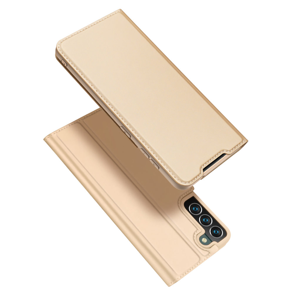 Dux Ducis Skin Pro dėklas Samsung Galaxy S22+ – auksinis