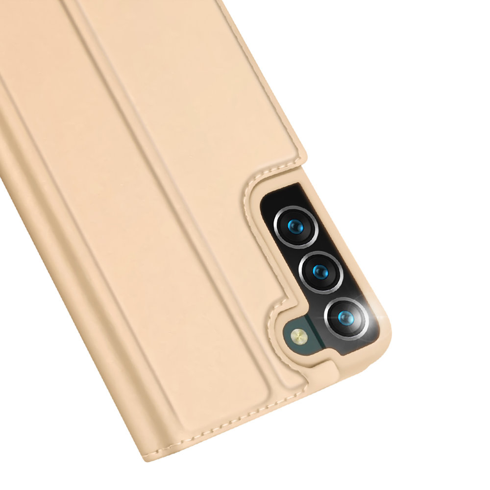 Dux Ducis Skin Pro dėklas Samsung Galaxy S22+ – auksinis