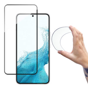 Wozinsky Full Cover Flexi stiklas Galaxy S22+ – skaidrus