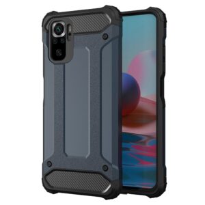 Hybrid Armor dėklas Xiaomi Redmi Note 11T/11S/Poco M4 Pro – mėlynas