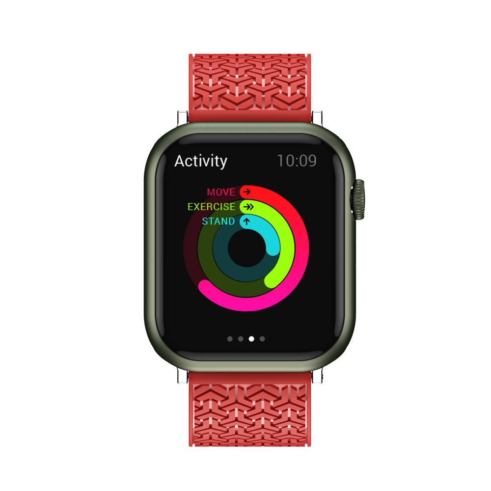 Watch Strap Y dirželis Apple Watch 38/40/41mm - raudonas