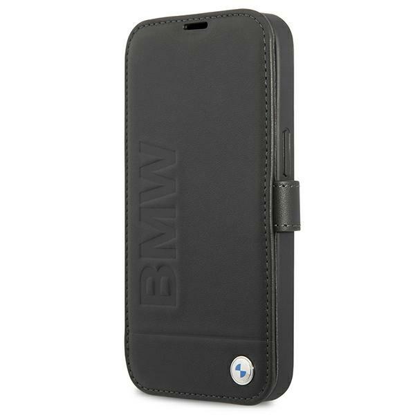 BMW Signature odinis dėklas iPhone 13 mini – juodas