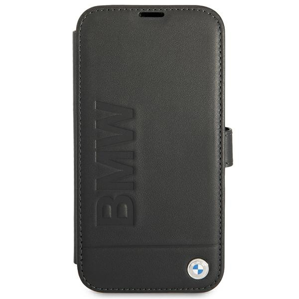 BMW Signature odinis dėklas iPhone 13 mini – juodas